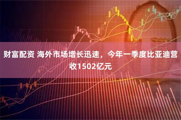 财富配资 海外市场增长迅速，今年一季度比亚迪营收1502亿元